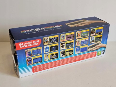 KONSOLA RETRO GAMES THE C64 MINI + JOYSTICK + 64 GRY