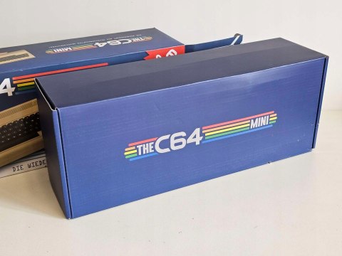 KONSOLA RETRO GAMES THE C64 MINI + JOYSTICK + 64 GRY