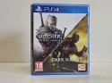 WIEDŹMIN III DZIKI GON + DARK SOULS III [PS4]