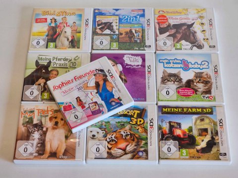 ZESTAW 10 GIER DLA DZIECI [NINTENDO 3DS]