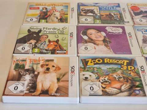 ZESTAW 10 GIER DLA DZIECI [NINTENDO 3DS]