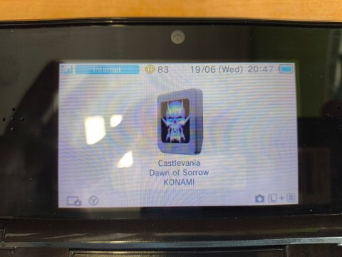 CASTLEVANIA DAWN OF SORROW [NINTENDO DS/3DS]