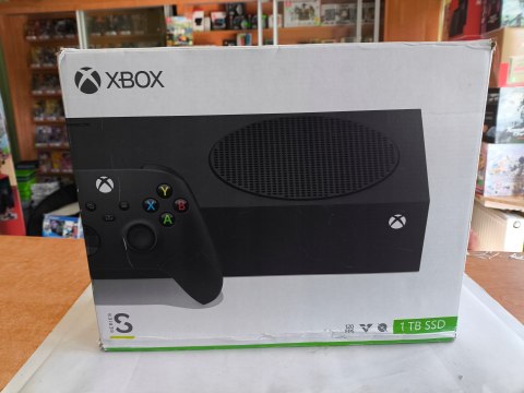 KONSOLA XBOX SERIES S 1TB SSD + PAD BEZPRZEWODOWY + PUDEŁKO KONSOLA XBOX SERIES S 1TB SSD + PAD BEZPRZEWODOWY + PUDEŁKO
