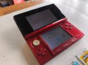 KONSOLA NINTENDO 3DS CZERWONA +RYSIK +KARTA PAMIĘCI + 2 GRY (MARIO, ANIMAL)