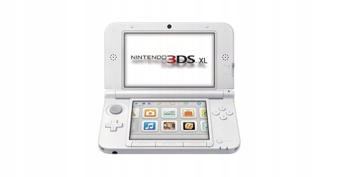 KONSOLA NINTENDO 3DS XL BIAŁA + RYSIK + ETUI + KARTA PAMIĘCI + ŁADOWARKA