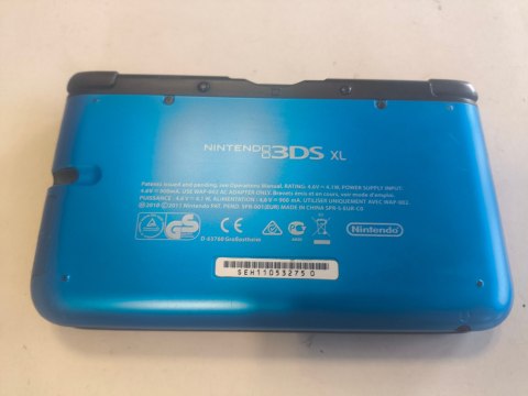 KONSOLA NINTENDO 3DS XL NIEBIESKA + ŁADOWARKA KONSOLA NINTENDO 3DS XL NIEBIESKA + ŁADOWARKA