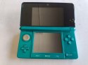 KONSOLA NINTENDO 3DS NIEBIESKA + USB + KARTA PAMIĘCI + RYSIK