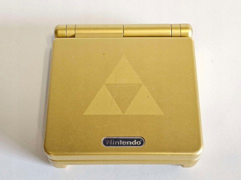 KONSOLA NINTENDO GAME BOY ADVANCE SP - ZELDA EDITION KONSOLA NINTENDO GAME BOY ADVANCE SP - ZELDA EDITION