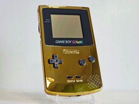 KONSOLA NINTENDO GAME BOY COLOR - ZŁOTA OBUDOWA