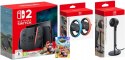 KONSOLA NINTENDO SWITCH 2 + GRA MARIO KART WORLD + KIEROWNICE + KAMERA NS2