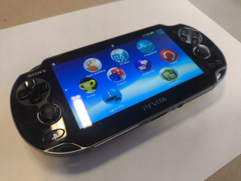 KONSOLA SONY PS VITA OLED WI-FI + KARTA 16GB + USB KONSOLA SONY PS VITA OLED WI-FI + KARTA 16GB + USB