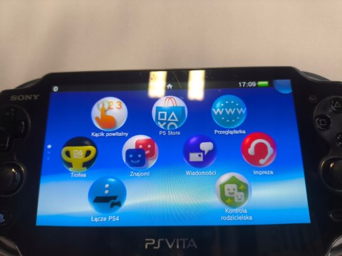 KONSOLA SONY PS VITA OLED WI-FI + KARTA 16GB + USB KONSOLA SONY PS VITA OLED WI-FI + KARTA 16GB + USB