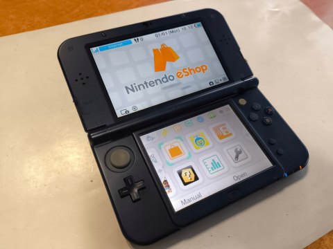 NEW NINTENDO 3DS XL NIEBIESKA IPS + RYSIK + USB NEW NINTENDO 3DS XL NIEBIESKA IPS + RYSIK + USB