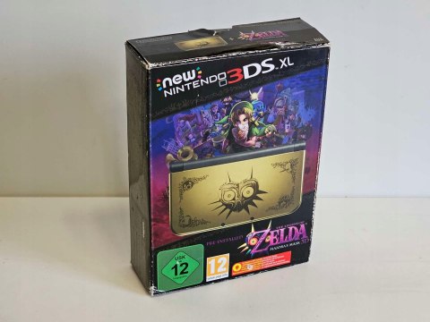 ZADBANA NEW NINTENDO 3DS XL ZELDA MAJORA'S MASK ED IPS + GRA + ŁADOWARKA ZADBANA NEW NINTENDO 3DS XL ZELDA MAJORA'S MASK ED IPS + GRA + ŁADOWARKA