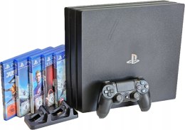 ZESTAW KONSOLA SONY PLAYSTATION 4 PRO 1TB 7216B + PAD + 5 GIER PS4