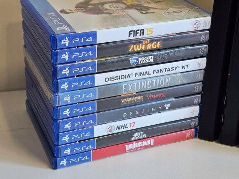 ZESTAW KONSOLA SONY PLAYSTATION 4 PRO 1TB + PAD + 10 GIER PS4 ZESTAW KONSOLA SONY PLAYSTATION 4 PRO 1TB + PAD + 10 GIER PS4
