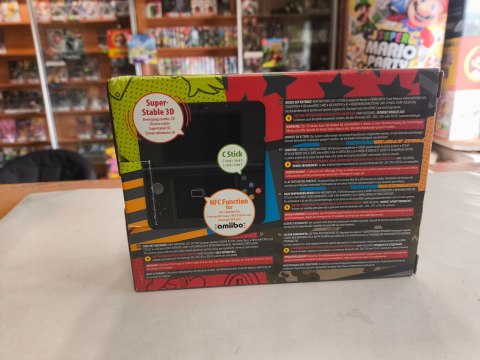 BARDZO ŁADNA KONSOLA NEW NINTENDO 3DS CZARNA + RYSIK + USB + PUDEŁKO BARDZO ŁADNA KONSOLA NEW NINTENDO 3DS CZARNA + RYSIK + USB + PUDEŁKO
