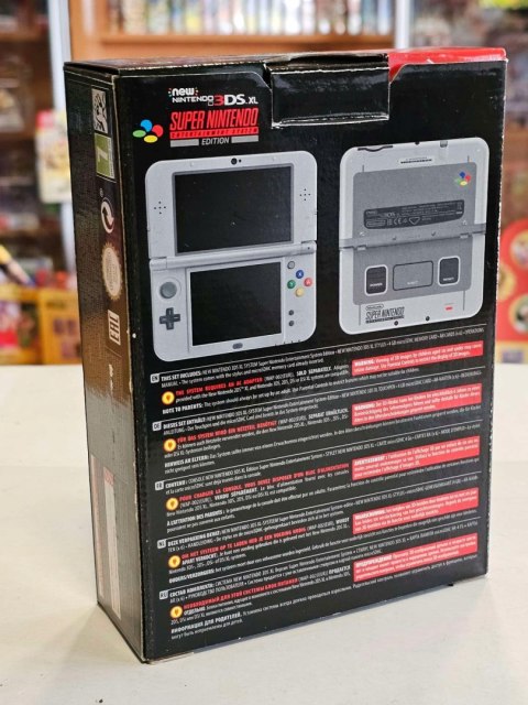 JAK NOWA KONSOLA NEW NINTENDO 3DS XL SNES EDITION + RYSIK + PUDEŁKO + USB JAK NOWA KONSOLA NEW NINTENDO 3DS XL SNES EDITION + RYSIK + PUDEŁKO + USB