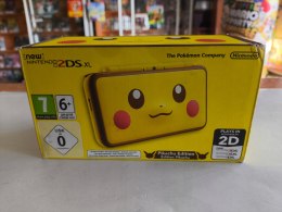 KONSOLA NEW NINTENDO 2DS XL EDYCJA PIKACHU + PUDEŁKO + RYSIK + ŁADOWARKA