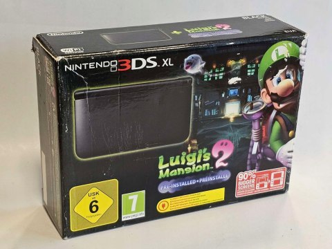 KONSOLA NINTENDO 3DS XL EDYCJA LUIGI'S MANSION 2 + RYSIK + USB KONSOLA NINTENDO 3DS XL EDYCJA LUIGI'S MANSION 2 + RYSIK + USB