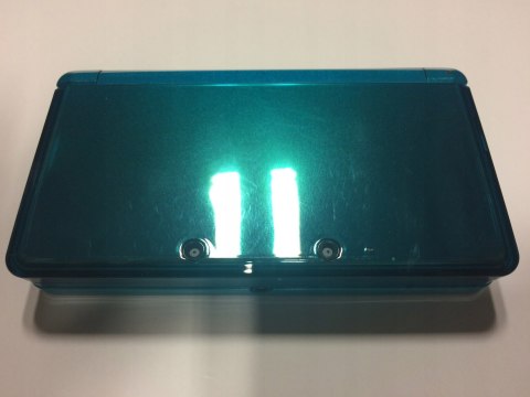 KONSOLA NINTENDO 3DS NIEBIESKA + ŁADOWARKA + RYSIK