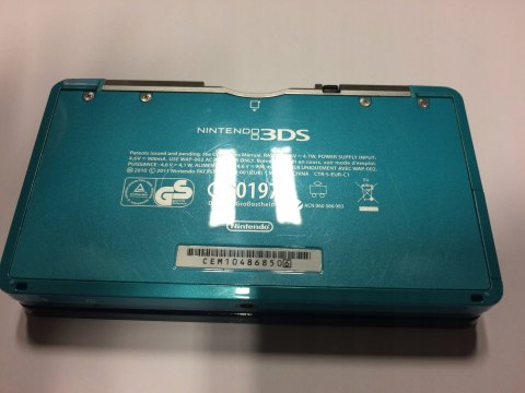 KONSOLA NINTENDO 3DS NIEBIESKA + ŁADOWARKA + RYSIK