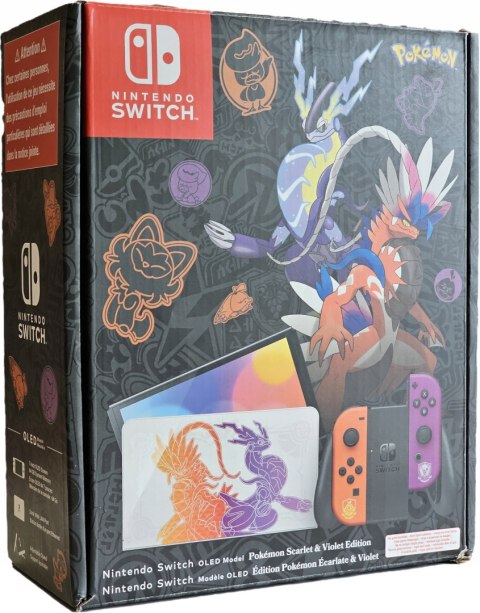 KONSOLA NINTENDO SWITCH OLED POKEMON SCARLET & VIOLET EDITION