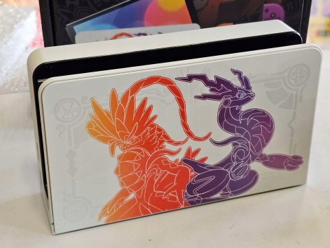 KONSOLA NINTENDO SWITCH OLED POKEMON SCARLET & VIOLET EDITION KONSOLA NINTENDO SWITCH OLED POKEMON SCARLET & VIOLET EDITION