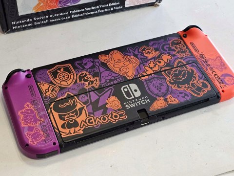 KONSOLA NINTENDO SWITCH OLED POKEMON SCARLET & VIOLET EDITION KONSOLA NINTENDO SWITCH OLED POKEMON SCARLET & VIOLET EDITION