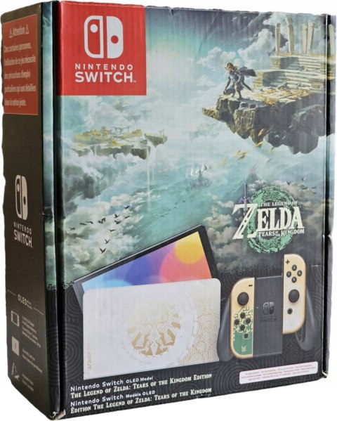 KONSOLA NINTENDO SWITCH OLED ZELDA TEARS OF THE KINGDOM LIMITED EDITION