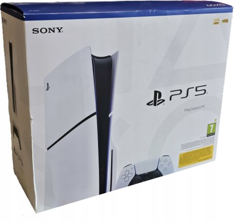 KONSOLA PS5 PLAYSTATION 5 SLIM 1TB Z NAPĘDEM BLU-RAY + PAD + 3 GRY