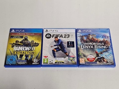 KONSOLA PS5 PLAYSTATION 5 SLIM 1TB Z NAPĘDEM BLU-RAY + PAD + 3 GRY