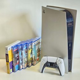 KONSOLA SONY PLAYSTATION 5 825GB Z NAPĘDEM BLU-RAY + PAD + 6 GIER