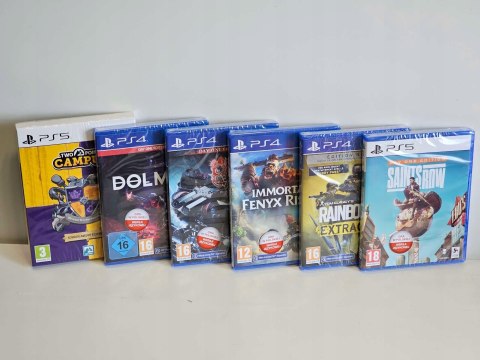 KONSOLA SONY PLAYSTATION 5 825GB Z NAPĘDEM BLU-RAY + PAD + 6 GIER KONSOLA SONY PLAYSTATION 5 825GB Z NAPĘDEM BLU-RAY + PAD + 6 GIER