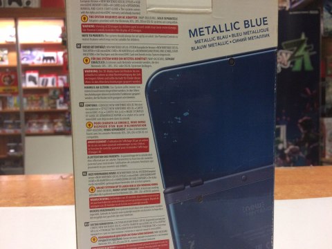 NEW NINTENDO 3DS XL NIEBIESKA IPS + RYSIK + USB + PUDEŁKO