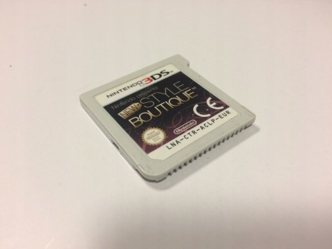 NEW STYLE BOUTIQUE [3DS] SAM CART