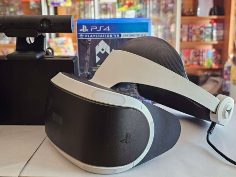 ZESTAW GOGLE PLAYSTATION VR V2 PS4 + KAMERA V2 + 2x MOVE + ŁADOWARKA + GRY ZESTAW GOGLE PLAYSTATION VR V2 PS4 + KAMERA V2 + 2x MOVE + ŁADOWARKA + GRY