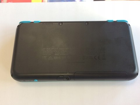 KONSOLA NEW NINTENDO 2DS XL NIEBIESKO-CZARNA + ŁADOWARKA + GRIP + ETUI