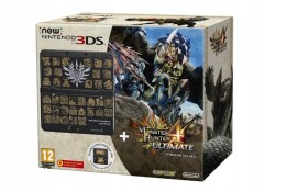 KONSOLA NEW NINTENDO 3DS CZARNA MONSTER HUNTER 4 ULTIMATE BUNDLE + GRA MH4U
