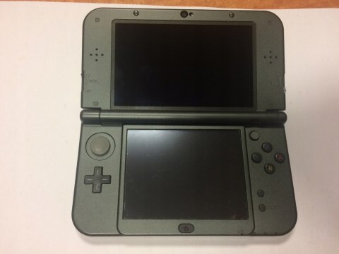 KONSOLA NEW NINTENDO 3DS XL CZARNA IPS + ŁADOWARKA + KARTA PAMIĘCI +PUDEŁKO