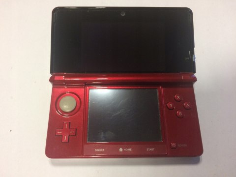 KONSOLA NINTENDO 3DS CZERWONA + ŁADOWARKA