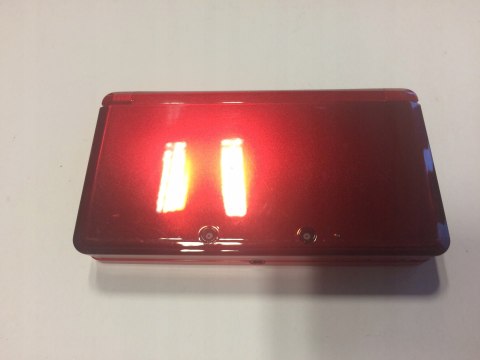 KONSOLA NINTENDO 3DS CZERWONA + ŁADOWARKA