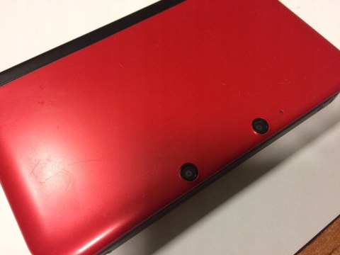 KONSOLA NINTENDO 3DS XL CZERWONA + RYSIK + KARTA PAMIĘCI + ŁADOWARKA
