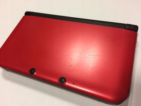 KONSOLA NINTENDO 3DS XL CZERWONA + RYSIK + KARTA PAMIĘCI + ŁADOWARKA