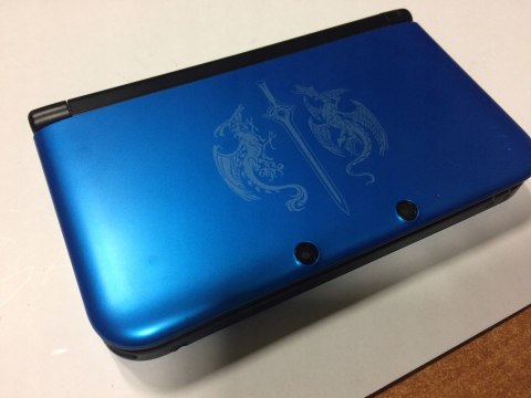 KONSOLA NINTENDO 3DS XL EDYCJA FIRE EMBLEM + RYSIK + ŁAD + KARTA