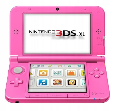 KONSOLA NINTENDO 3DS XL RÓŻOWA + GRA ANIMAL CROSSING NEW LEAF