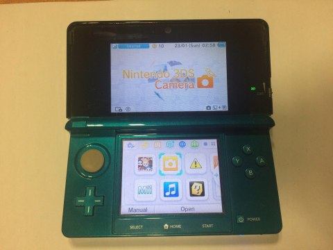 KONSOLA NINTENDO 3DS NIEBIESKA + ŁADOWARKA + ETUI