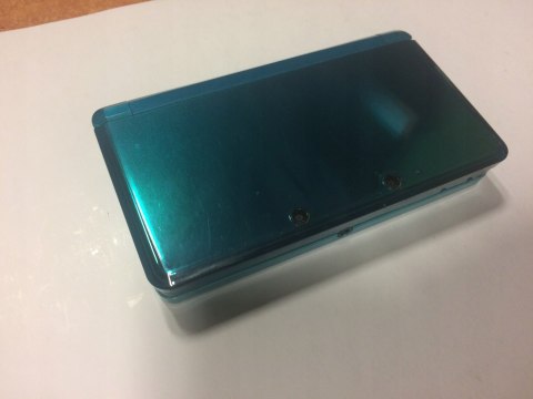 KONSOLA NINTENDO 3DS NIEBIESKA + ŁADOWARKA + ETUI