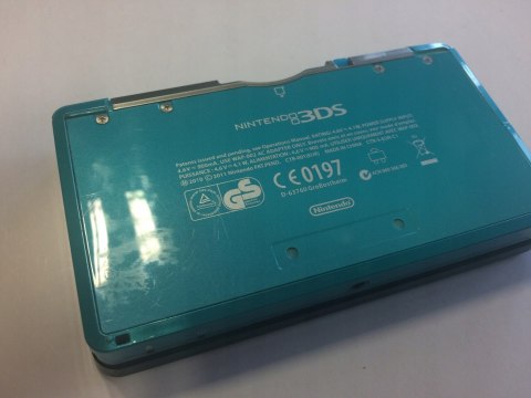 KONSOLA NINTENDO 3DS NIEBIESKA + ŁADOWARKA + PUDEŁKO + GRA ZELDA