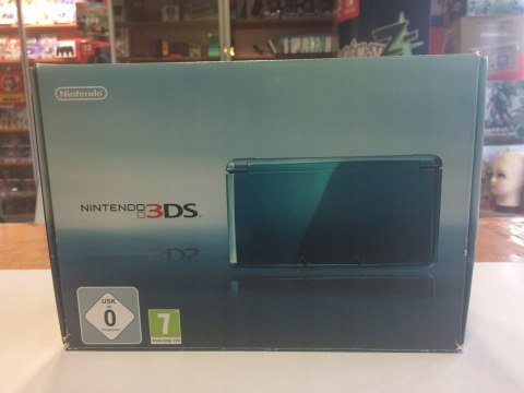 KONSOLA NINTENDO 3DS NIEBIESKA + ŁADOWARKA + PUDEŁKO + GRA ZELDA